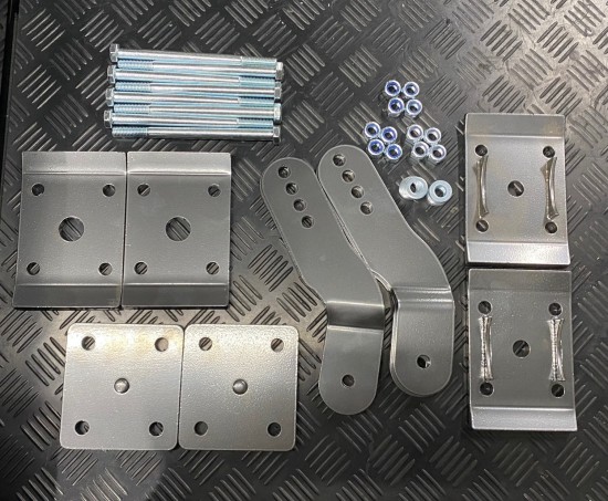 Flipkit Verlaging Achter - Volkswagen Caddy 2004 - 2020