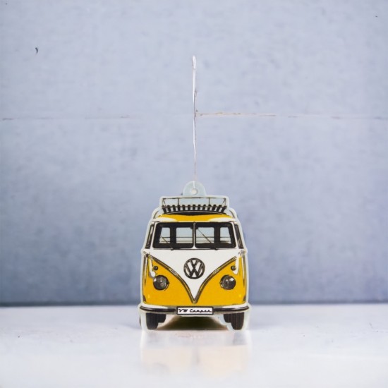 Volkswagen Geurhanger - Volkswagen T1 Bus Geel