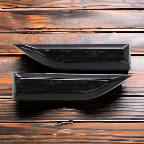 Set LED Zijknipperlichten Zwart V2 - Dynamic Running Light Volkswagen Caddy MK4