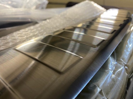 Achterbumper Beschermer Zwart RVS - Volkswagen Caddy MK3 GP