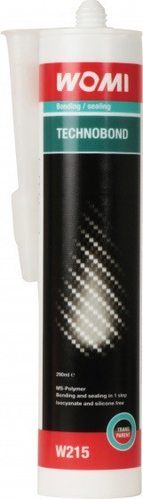 Womi techno montagekit transparant  290ml