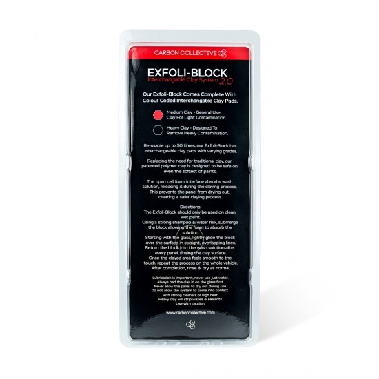 Exfoli Clay Block 2.0 System