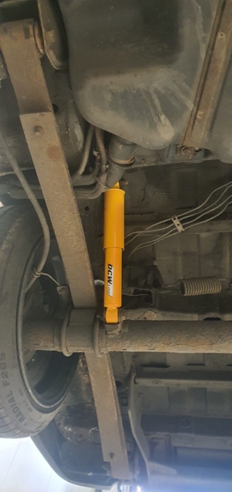 Set verkorte Koni instelbare achterdempers - Volkswagen Caddy MK2