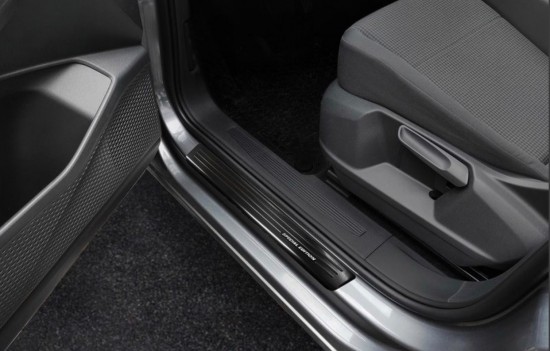 Instaplijsten Zwart RVS - Special edition - Volkswagen Caddy MK5