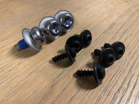 Bevestigingen bodemplaat TDI Volkswagen Caddy