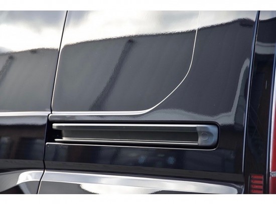 Deurrail Schuifdeur Links Zwart - Volkswagen Caddy MK5 Maxi