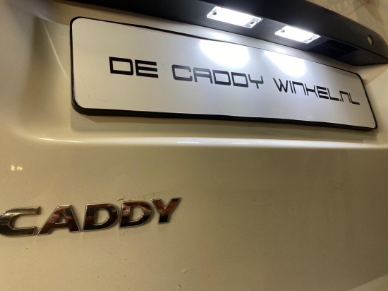 Kentekenplaathouders zonder reclame - Volkswagen Caddy