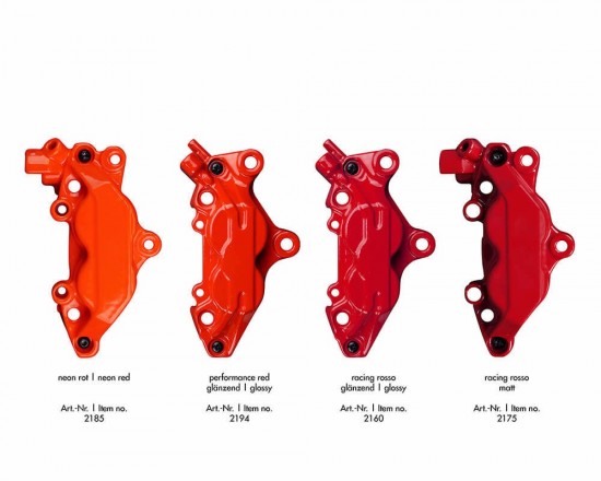 Foliatec - 2194 Performance Red - Remklauw verf set