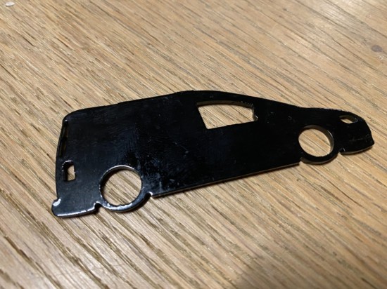 RVS Sleutelhanger Volkswagen Caddy MK3