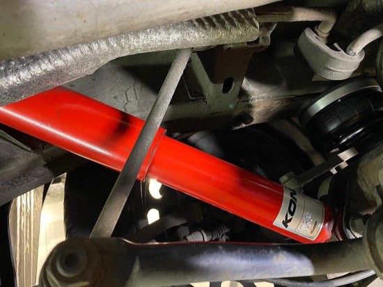 Set Koni verkorte achteras dempers - Volkswagen Caddy MK3 & MK4