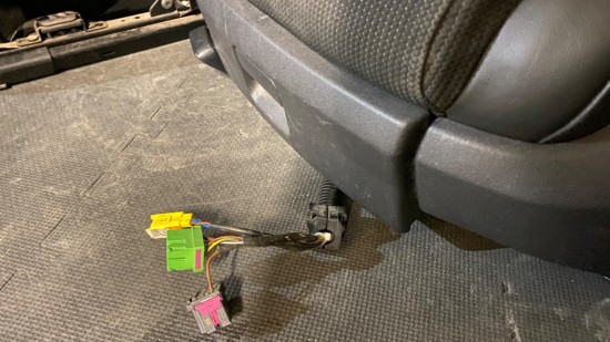 Set Audi A5 S-Line Stoelen - Zwart leder