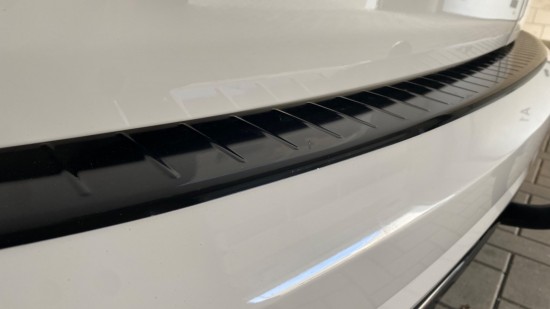 Achterbumper Beschermer V1 Hoogglans Zwart - Volkswagen Caddy MK4