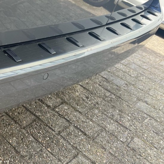 Achterbumper Beschermer RVS Zwart Hufterproof