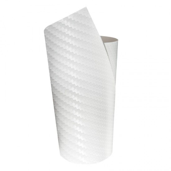 Interieur Wrapfolie Ultra Carbon Wit - Volkswagen Caddy