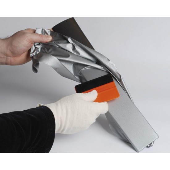 Interieur Wrapfolie Ultra Alubrush matzilver - Volkswagen Caddy