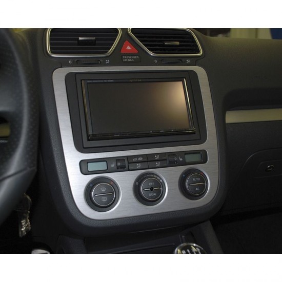 Interieur Wrapfolie Ultra Alubrush matzilver - Volkswagen Caddy