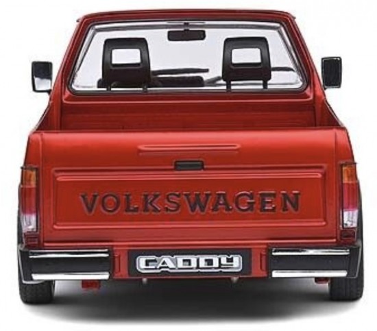 Solido Volkswagen Caddy MK1 1:18 - Rood Metallic Tuning
