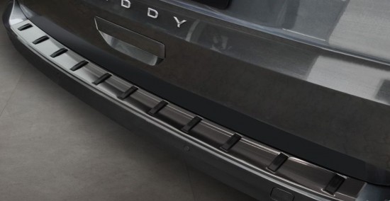 Achterbumper Beschermer RVS Zwart Hufterproof