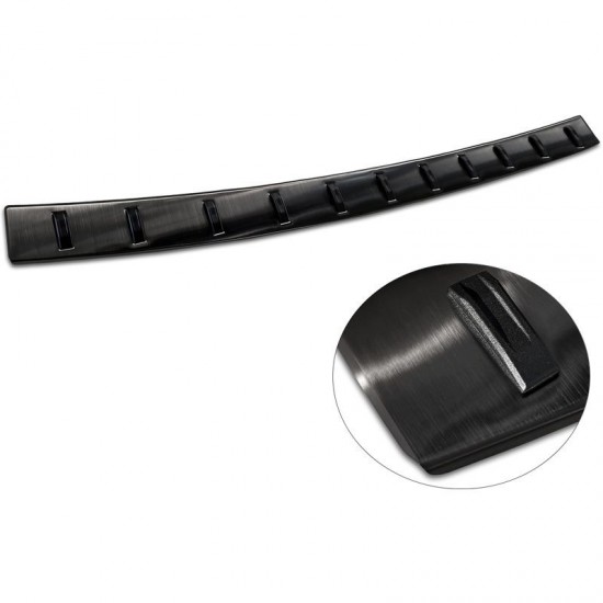 Achterbumper Beschermer RVS Zwart Hufterproof