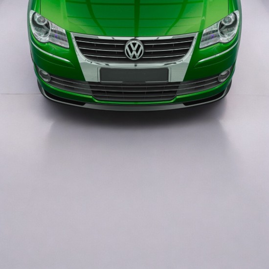 Voorspoiler Touran 1T1 Facelift Hoogglans Zwart - Volkswagen Caddy