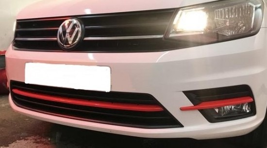 Highline Grille Covers - Volkswagen Caddy MK4