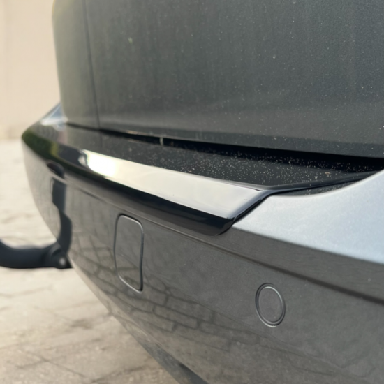 Achterbumper Beschermer V2 Hoogglans Zwart - Volkswagen Caddy MK5