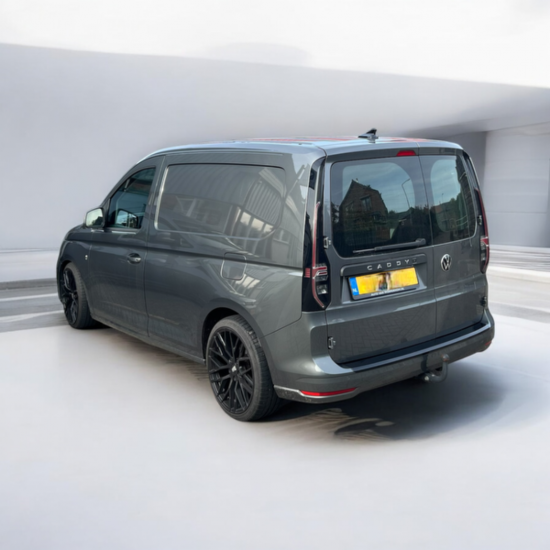 Achterbumper Beschermer V2 Hoogglans Zwart - Volkswagen Caddy MK5