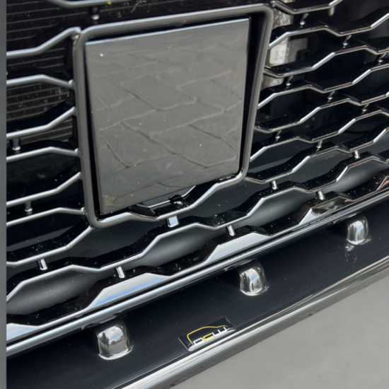 DCW V5 Voorspoiler Hoogglans Zwart - Volkswagen Caddy MK5 Cargo