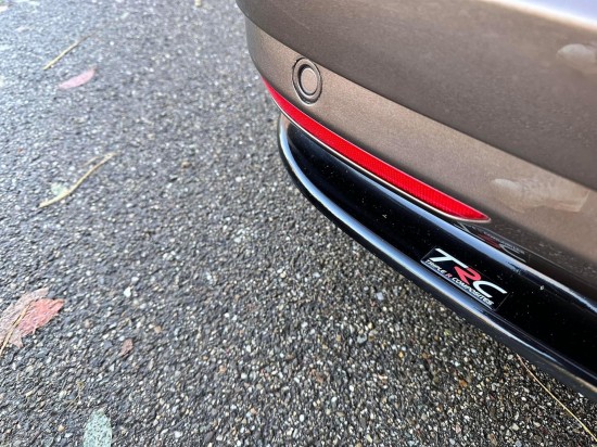 TRC Achterbumper Splitter Hoogglans Zwart - Volkswagen Caddy MK4