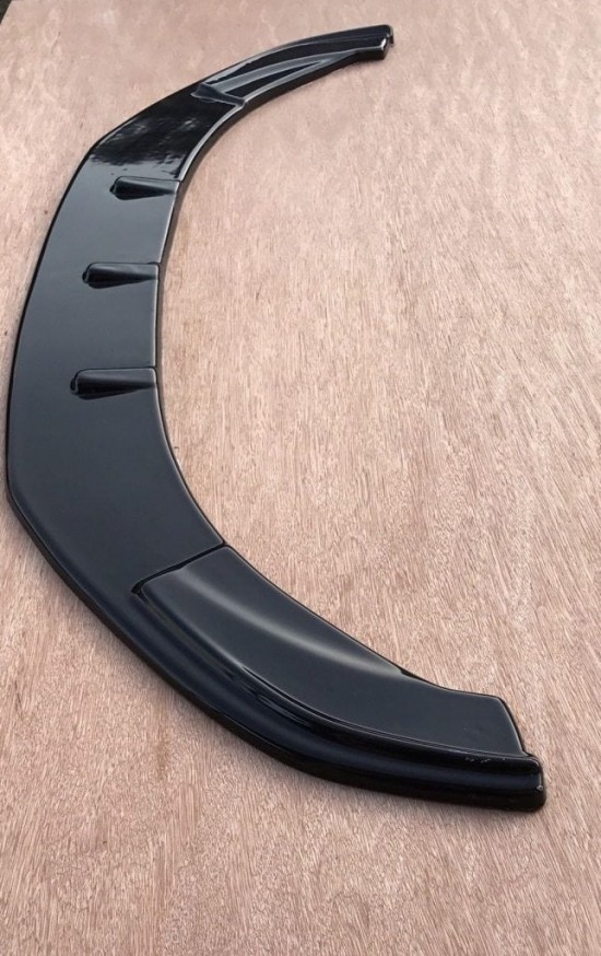 Voorspoiler KSB Hoogglans Zwart - Volkswagen Caddy MK4