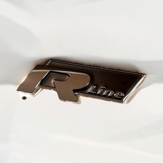 Volkswagen R Line Embleem Chroom Zwart - Volkswagen Caddy