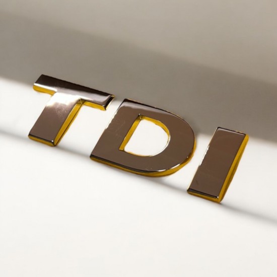 TDI Aanduiding Chroom - Volkswagen Caddy