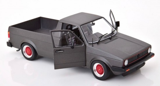 Solido Volkswagen Caddy MK1 1:18 - Custom Mat Grijs