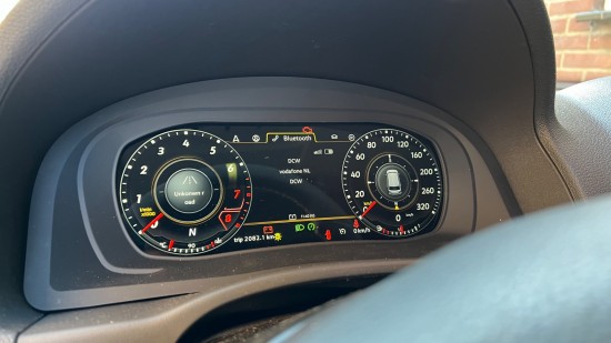 DCW Digitaal Virtual Cockpit - Volkswagen Caddy MK4