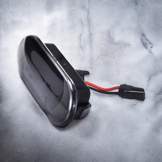 Set LED Zijknipperlichten V2 - Dynamisch Zwart - Volkswagen Caddy MK3 GP