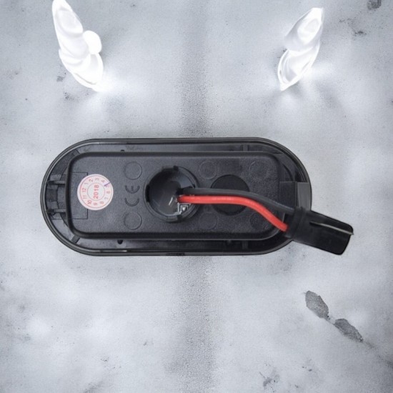 Set LED Zijknipperlichten V2 - Dynamisch Zwart - Volkswagen Caddy MK3 GP