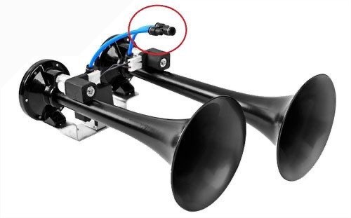 Seger 81DH TGV Luchthoorn 12V - Volkswagen Caddy