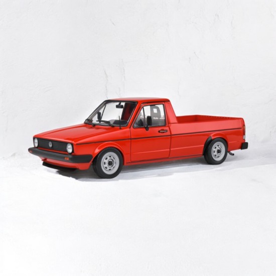 Solido Volkswagen Caddy MK1 1:18 - Uni Rood Fabrieksaf