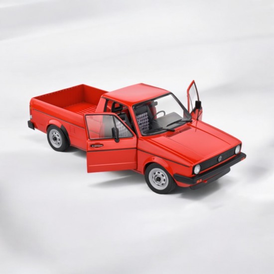 Solido Volkswagen Caddy MK1 1:18 - Uni Rood Fabrieksaf