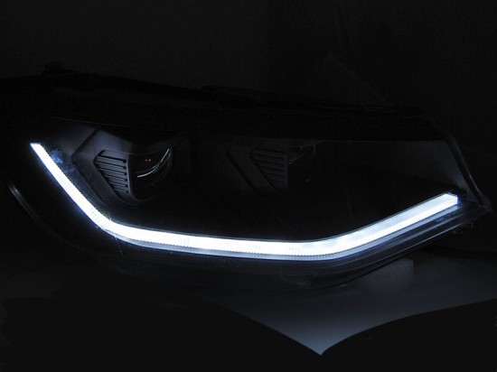 Full LED Koplampen Zwart - Volkswagen Caddy MK5 Cargo
