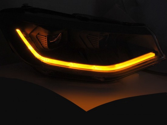 Full LED Koplampen Zwart - Volkswagen Caddy MK5 Cargo