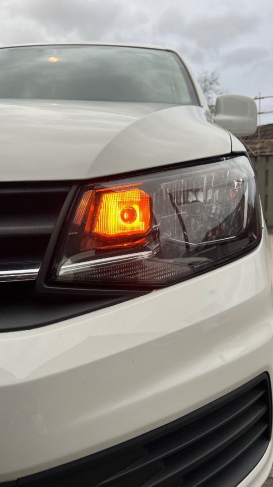 Amber Dagrijverlichting - US Look - Volkswagen Caddy MK4