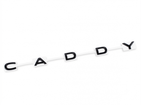 Caddy Embleem Hoogglans Zwart Deuren - Volkswagen Caddy MK5