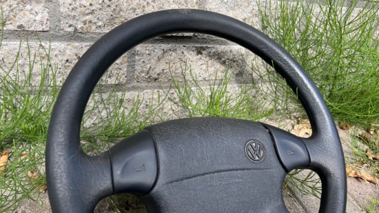 Stuur met Airbag en Sleepring - Volkswagen Caddy MK2