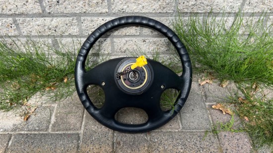 Stuur met Airbag en Sleepring - Volkswagen Caddy MK2