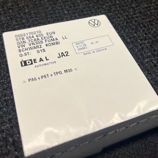 Dubbel Velours Vloermatten OEM - Volkswagen Caddy MK5