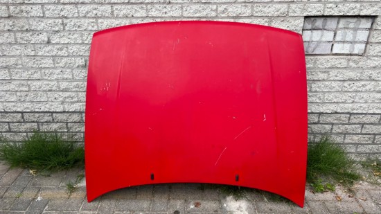 OEM Motorkap compleet rood - Volkswagen Caddy MK2