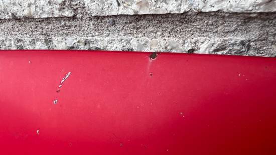 OEM Motorkap compleet rood - Volkswagen Caddy MK2