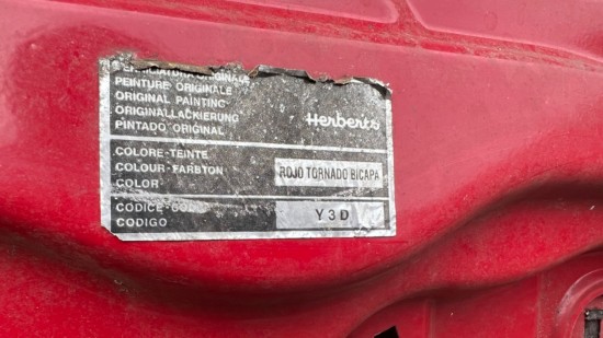 OEM Motorkap compleet rood - Volkswagen Caddy MK2