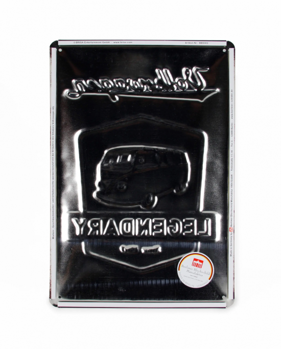 Blikken Bord Legendary - Volkswagen T1